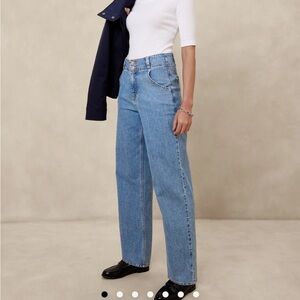 Banana Republic Factory ultra high-rise straight jean